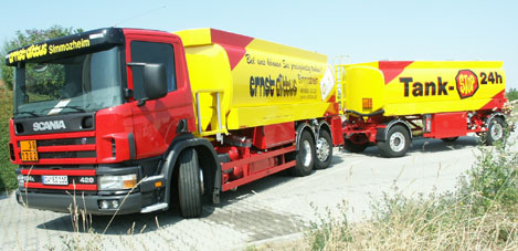 Tankwagen der Dittus Brennstoffe oHG